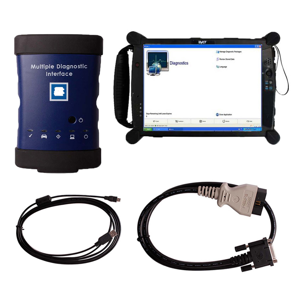 MDI For GM Diagnostic Tool Obd2 Scanner Plus EVG7 Tablet PC V2024.04 Software